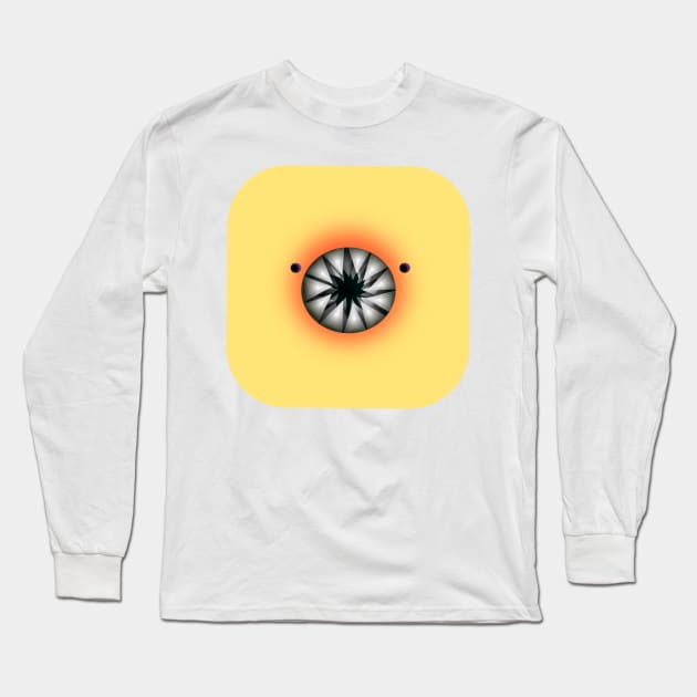 Yellow Creature Long Sleeve T-Shirt by fakeface